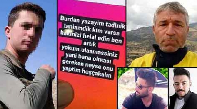 Amcası ile kuzenlerini öldürdükten sonra 'Olması gerekeni yaptım' mesajını paylaşmış