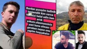 Amcası ile kuzenlerini öldürdükten sonra 'Olması gerekeni yaptım' mesajını paylaşmış