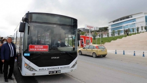 Büyükşehir sağlık çalışanlarını ücretsiz taşıyor