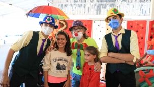 Marmaris’te çocuklar gönüllerince eğlendi