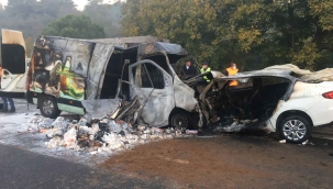 Muğla'da feci kaza: Uzman çavuş yanarak hayatını kaybetti