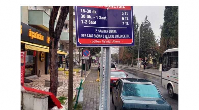 Muğla'da yol üstü otopark ücreti borcu olanlara icra takibi 