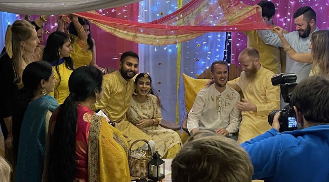 Köyde Hint düğünü