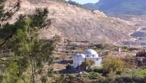 Milas'ta maden ocağı için cami de yıkılıyor