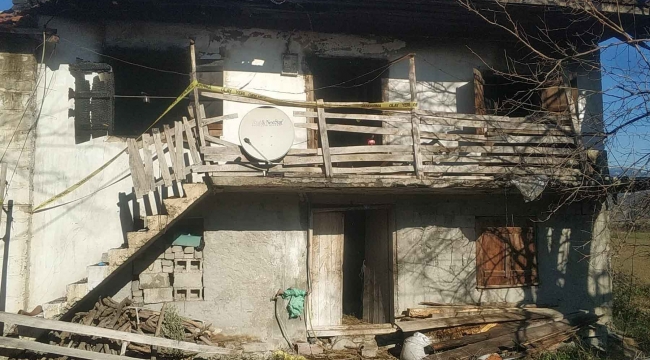 Ahşap evde çıkan yangında 1 kişi öldü