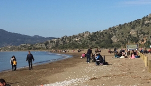 Dalyan'a kış gelmedi