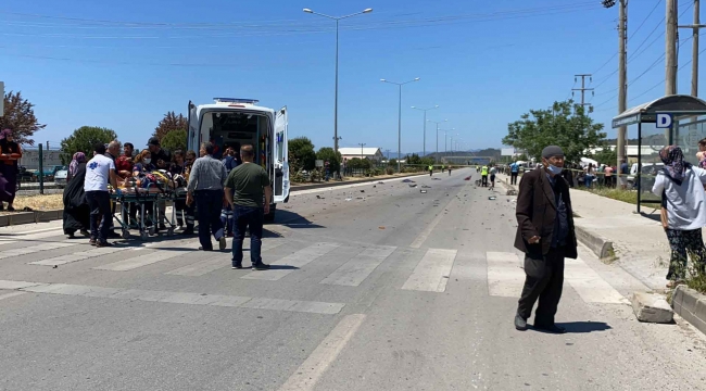 Fethiye'de iki motosiklet çarpıştı: 2 ölü, 1 yaralı 