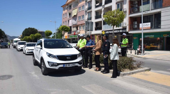 Ortaca'da 'Trafik Güvenliği Günü ve Haftası' etkinliği düzenlendi 