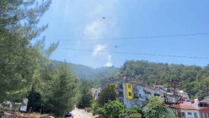 Bodrum’daki yangın 3 saatlik çalışmayla söndürüldü