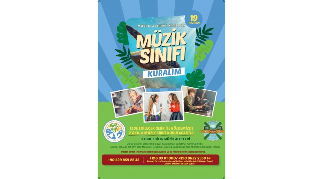 Müzik aletini bağışla