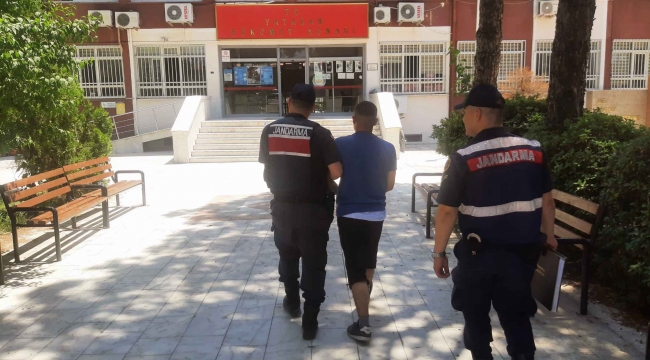 Ormanı yakarken yakalandı, tutuklandı