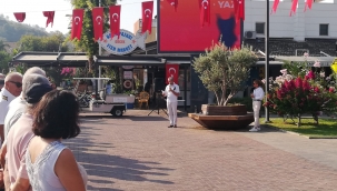 30 Ağustos Zafer Bayramı Göcek'te kutlandı.