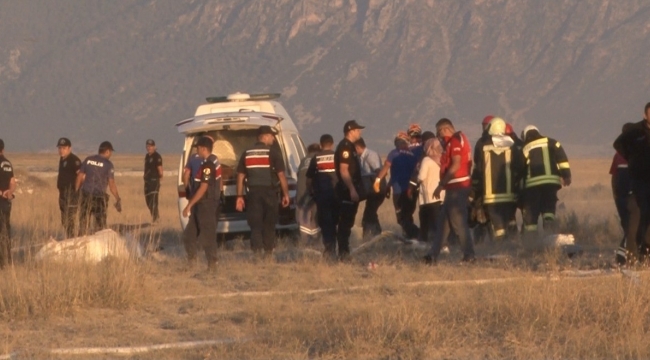 Helikopter kazasında ölen 2 Rus personelin cansız bedenlerine ulaşıldı