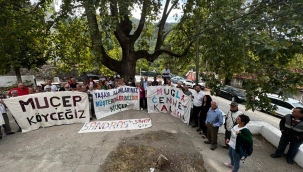 İlçe Başkanı Tezcan; “Doğadan ellerinizi çekin”