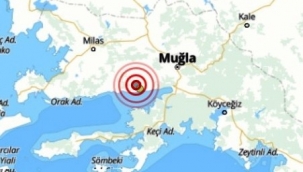 Muğla’da 3.1 büyüklüğünde deprem