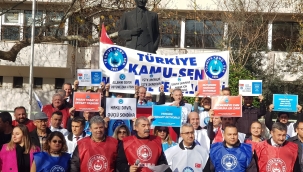 TÜRKİYE KAMU-SEN MUĞLA İL TEMSİLCİSİ MÜRSEL ÖZATA’NIN “MEMURA VE EMEKLİYE EK ZAM ZORUNLUDUR”