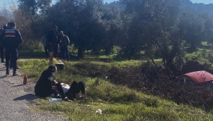 Kontrolden çıkan otomobil tarlaya uçtu: 1 ölü