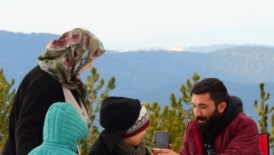 Muğlalı vatandaşların kar keyfi