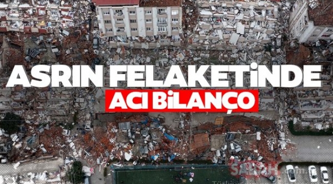 Depremde can kaybı 9 bin 57, yaralı sayısı 52 bin 979