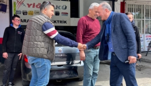 BEHÇET SAATCI FETHİYE'DE SANAYİ ESNAFIYLA BİR ARAYA GELDİ