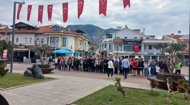 Göcek'te 23 Nisan Kutlamaları coşkulu geçti