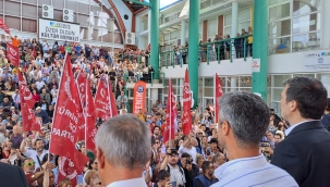 TİP Genel Başkanı Erkan Baş ve Muğla Milletvekili Adayı Mehmet Aslantuğ Fethiye'de Halkla Buluştu.