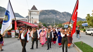 Göcek'te Yayla Göçü Renkli Görüntülerle Başladı
