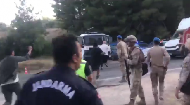 CHP Milletvekili ve jandarma arasında Akbelen Ormanı'nda tartışma yaşandı
