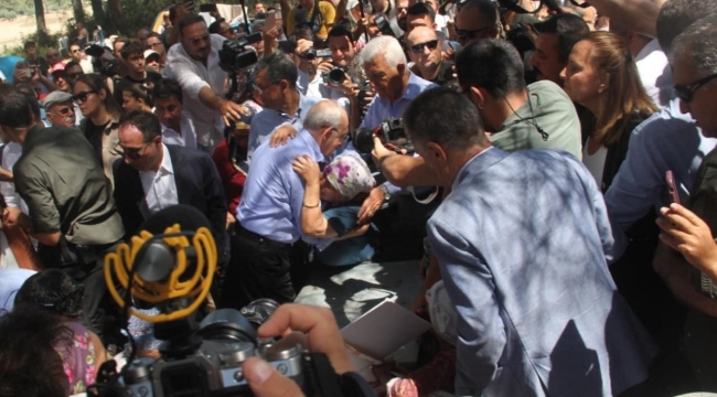 Kılıçdaroğlu Akbelen'de kesim alanına girdi, jandarma halka saldırdı