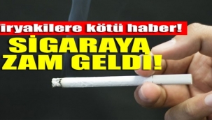 Sigaraya Büyük Zam