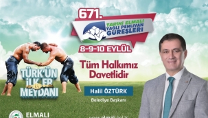Elmalı Yağlı Güreşleri 8-10 Eylül Tarihleri Arasında