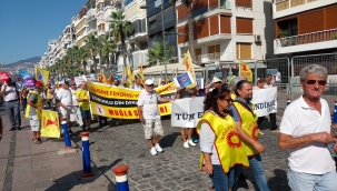 İzmir'de ÇEDES'e karşı miting: Laik eğitim, laik yaşam, eşit yurttaşlık