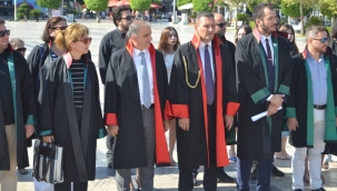 muğla ve ilçelerin'de yeni adli yıl törenle başladı