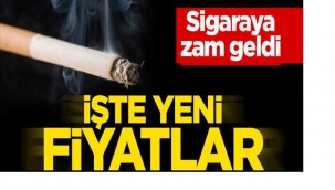 Sigaraya bir zam daha alkole zam yolda