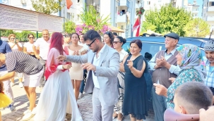Vasfiye Hande ve Erdoğan görkemli bir düğün ile dünya evine girdi
