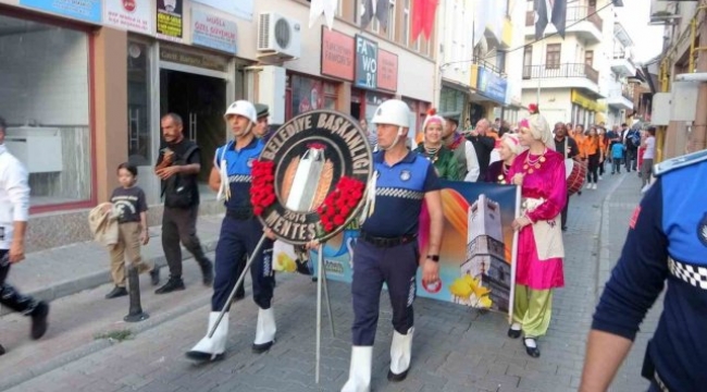 Kültür ve Sanat Festivali'nde baca yakma töreni