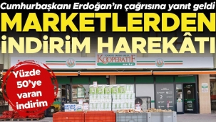 Marketlerden indirim harekâtı