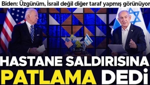 Son dakika... ABD'den İsrail'e ziyaret: Biden Gazze saldırısına 'patlama' dedi