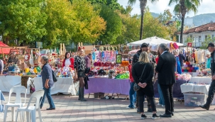 Dalyan Noel Pazarı kuruldu