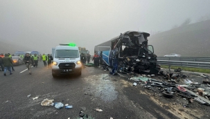 Kuzey Marmara Otoyolu'ndaki katliam gibi kazada yeni gelişme: Sürücüler gözaltında!