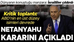 Netanyahu'nun kararı İsraillileri çileden çıkardı! ABD ile kritik görüşme...