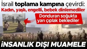 Son dakika haberi: İsrail-Hamas savaşında son durum...İsrail'den insanlık dışı muamele: Stadyumu toplama kampına çevirdiler