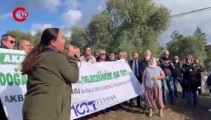 Yaşam savunucuları Akbelen'de buluştu: İnsanca yaşamak istiyoruz