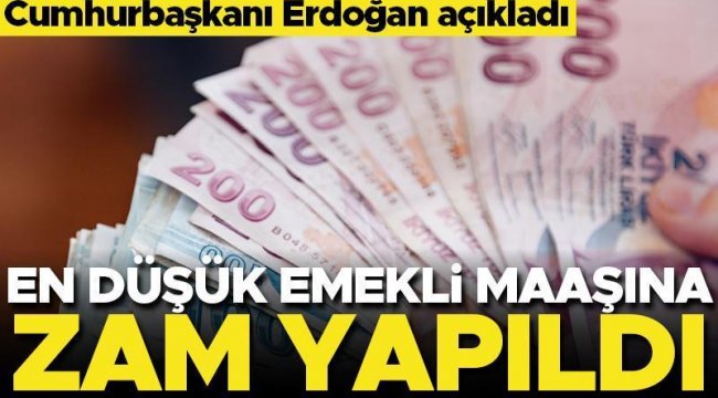 Son dakika... En düşük emekli maaşı belli oldu! SSK - Bağkur emeklisine ek zam müjdesi