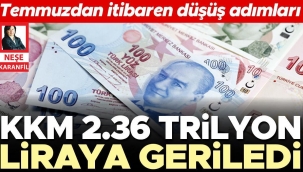 KKM 2.36 trilyon liraya geriledi