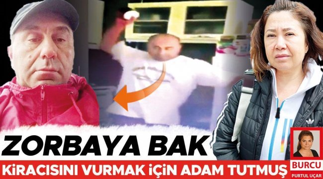 Mafya gibi ev sahibi... Kiracısını vurmak için adam tutmuş