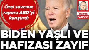 Özel savcının raporu ABD’yi karıştırdı: ‘BIden yaşlı hafızası zayıf’