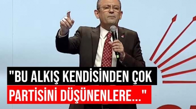 Özgür Özel’den aday olamadığı için CHP’den istifa edenlere yanıt