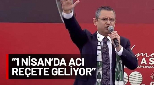 Özgür Özel’den ittifak açıklaması: Ben elimden geleni yaptım