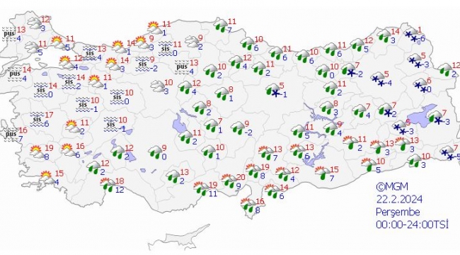 Soğuk geliyor! Meteoroloji’den çok sayıda kent için kar yağışı uyarısı